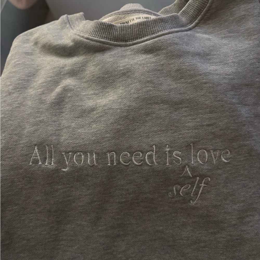 Brunette The Label Special Edition Sweatshirt, Size M/L